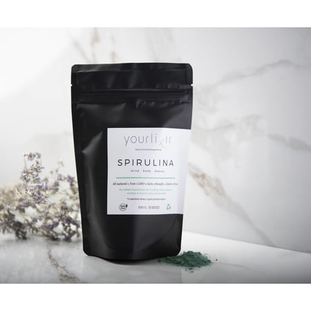 Organic Spirulina Beauty + Wellness Powder (v)