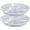 Clear, variant on Plant Saucer 4 6 8 10 12 inch, Clear Planter Saucers Pot Trays, Durable Round Plastic Flower Plant Water Drip Tray for Pots, Plant Dish Plate to Catch Water for Indoor & Outdoor