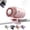 Pink, variant on 2026 Car Clip On Air Conditioner Fan with 16°C Semiconductor Cooling Chips, 199 Speeds Adjustable & LED Display 360° Rotation, Portable Personal Cooler for Office,Umbrella,Bike,Beach
