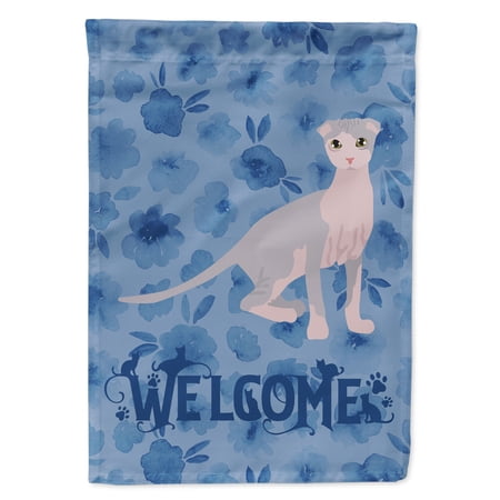Ukrainian Levkoy Cat Welcome Garden Flag