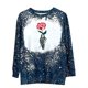 thumbnail image 1 of Sudadera para mujer Otoño Sudaderas Moda Impreso Camiseta suelta Blusa de manga larga Cuello redondo Tops casuales Odeerbi ODB-5, 1 of 6