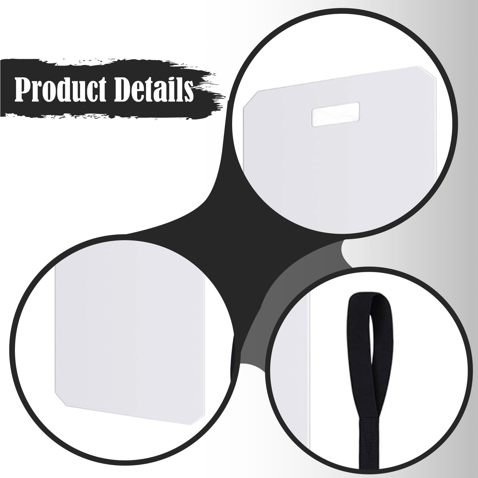 2 Sets Appliance Sliders with Pull Strap Lightweight Sliding Sheet for Tile and Hardwood Floor Protection