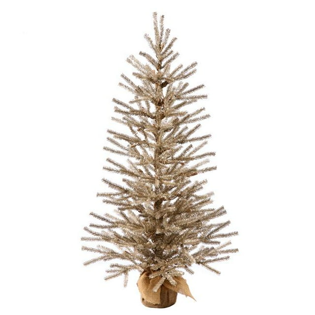 Vickerman B162347 Arbre de Table Moka avec Base en Toile de Jute&44; 48 Po.