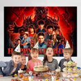 thumbnail image 2 of Yanonmyfd Stranger Season 5 Things Birthday Decorations, Stranger Season 5 Things Happy Birthday Banner Backdrop for Kids Birthday Party Supplies (5x3ft), 2 of 4