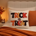 thumbnail image 5 of Pandiboks 18x18in Throw Pillow Covers Halloween Couch Pillow Covers Multicolor Square Autumn Linen for Den、Home Office, 5 of 6
