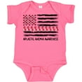 thumbnail image 3 of Inktastic Aplastic Anemia Awareness Red and White Ribbons and Flag Boys or Girls Baby Bodysuit, 3 of 5