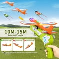 thumbnail image 5 of 5 Pcs Airplane Toy, 12.6" Toy Airplane , Flying Toys  for Age 3-12 Years Old(13.59"x3"x8") Green, 5 of 7