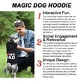 thumbnail image 6 of GreenJoy Magic Dog Sweater with 4 interchangeable Patterns - Dog Hoodie Cold Weather Dog Coat Hooded Sweatshirt for Puppies,Cats, Small Medium Large Dog, 6 of 7