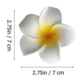 thumbnail image 2 of OHOIOLLA 10Ud Pasadores De Flores Hawaii Amarillos Accesorio De Para Fiesta En O Uso Diario, 2 of 8
