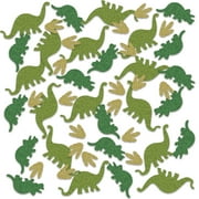 Beistle - Dinosaur Deluxe Sparkle Confetti - Pack of 12