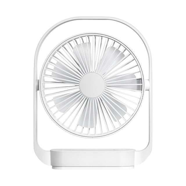 Desktop Fan Silent Office Desktop Night Light Fan Rechargeable USB Portable Fan