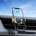 thumbnail image 5 of "Bouanq School Supplies Portable Wireless Charger Wireless Car Charger For All Smartphones,15W QI Fast Charging,Auto-Clamping Car Wireless Charger A-ir Vent Car Phone Mount", 5 of 6