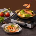 thumbnail image 4 of MAGICLULU 4pcs Stainless Steel Paella Pan Double Handle Cooking Pot for Home Kitchen Multi-Function Hot Pot Cookware and Easy to Clean Cookware for Vegetable and Seafood Dishes, 4 of 8