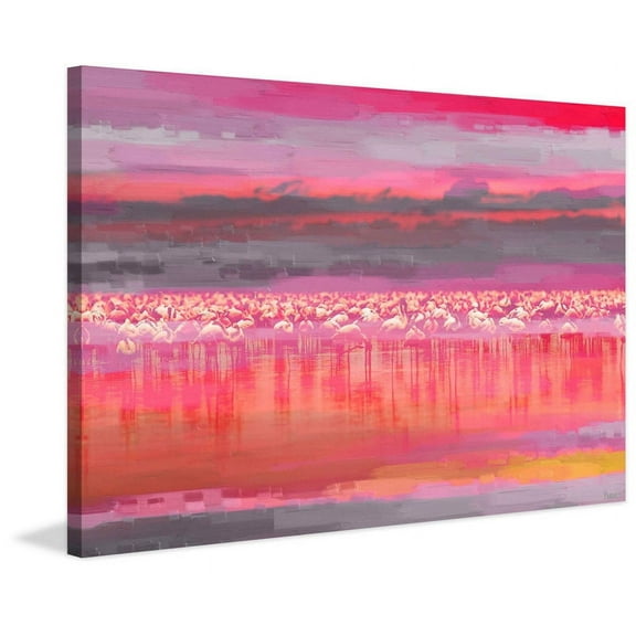 Testarossa Painting Print on Wrapped Canvas