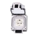 thumbnail image 4 of Toma para exteriores, toma para exteriores IP66, resistente a la intemperie, toma eléctrica impermeable para exteriores, toma para exteriores, salida de alta intensidad NikouMX herramienta, 4 of 8