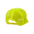 thumbnail image 2 of Joshua Tree Adjustable Mesh Trucker Hat w/ Rope Brim - Neon Green, 2 of 2