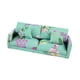 thumbnail image 4 of Sofá de dos plazas para casa de muñecas Strade Fareast Limited decoración verde 1:12, 4 of 8