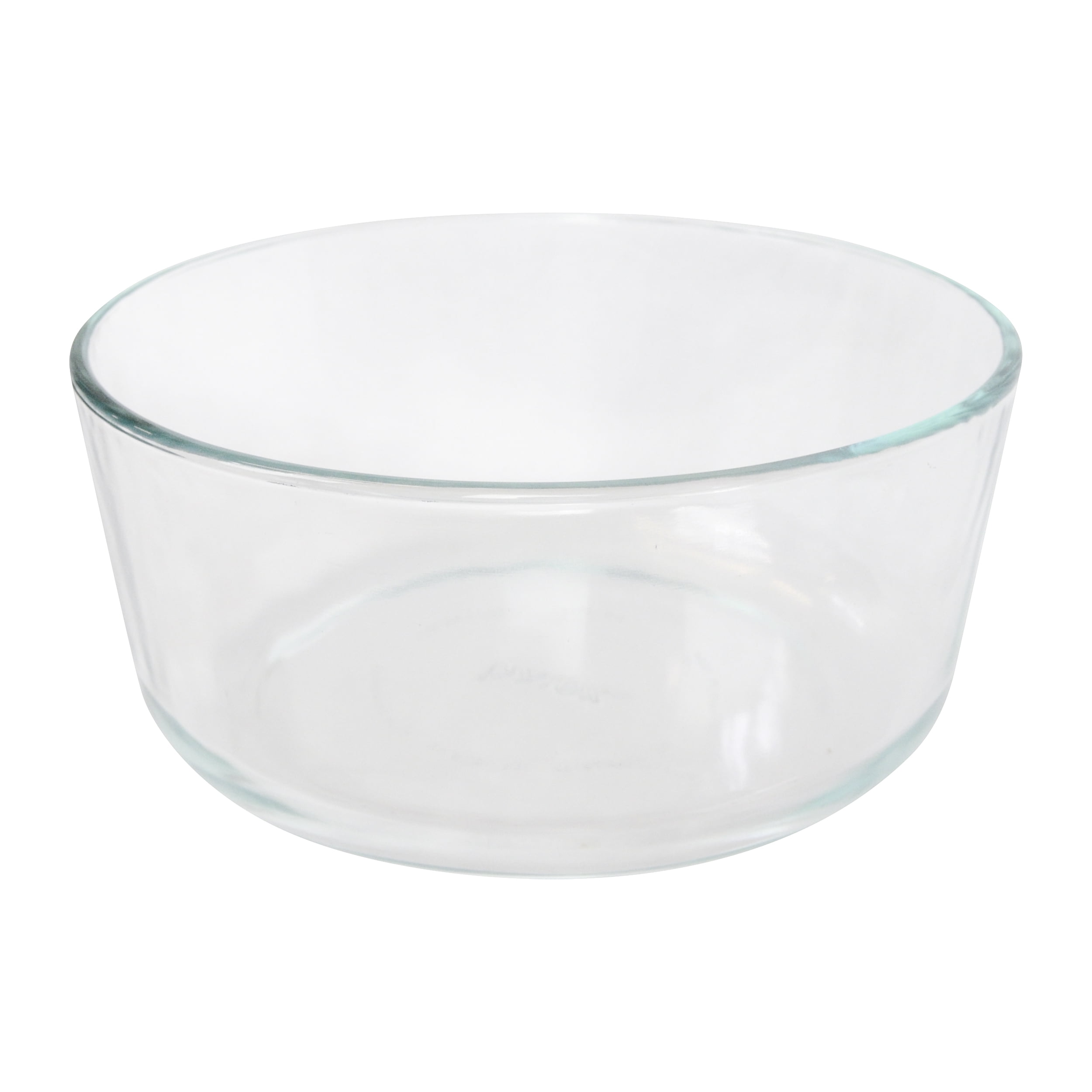 Pyrex 7203 7Cup Round Clear Glass Food Storage Bowl