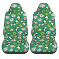 thumbnail image 2 of Fotbe Flying Bees Pattern Automotive Seat Covers for Cars Trucks and SUVs – Car Seat Covers for Front Seats,Protective Seat Covers,Vehicle Seat Covers, Set of 2, 2 of 9