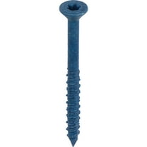 Tapcon 28185 1/4x2-3/4 Blue Star Drive Bugle Head Concrete Anchors 8/Box