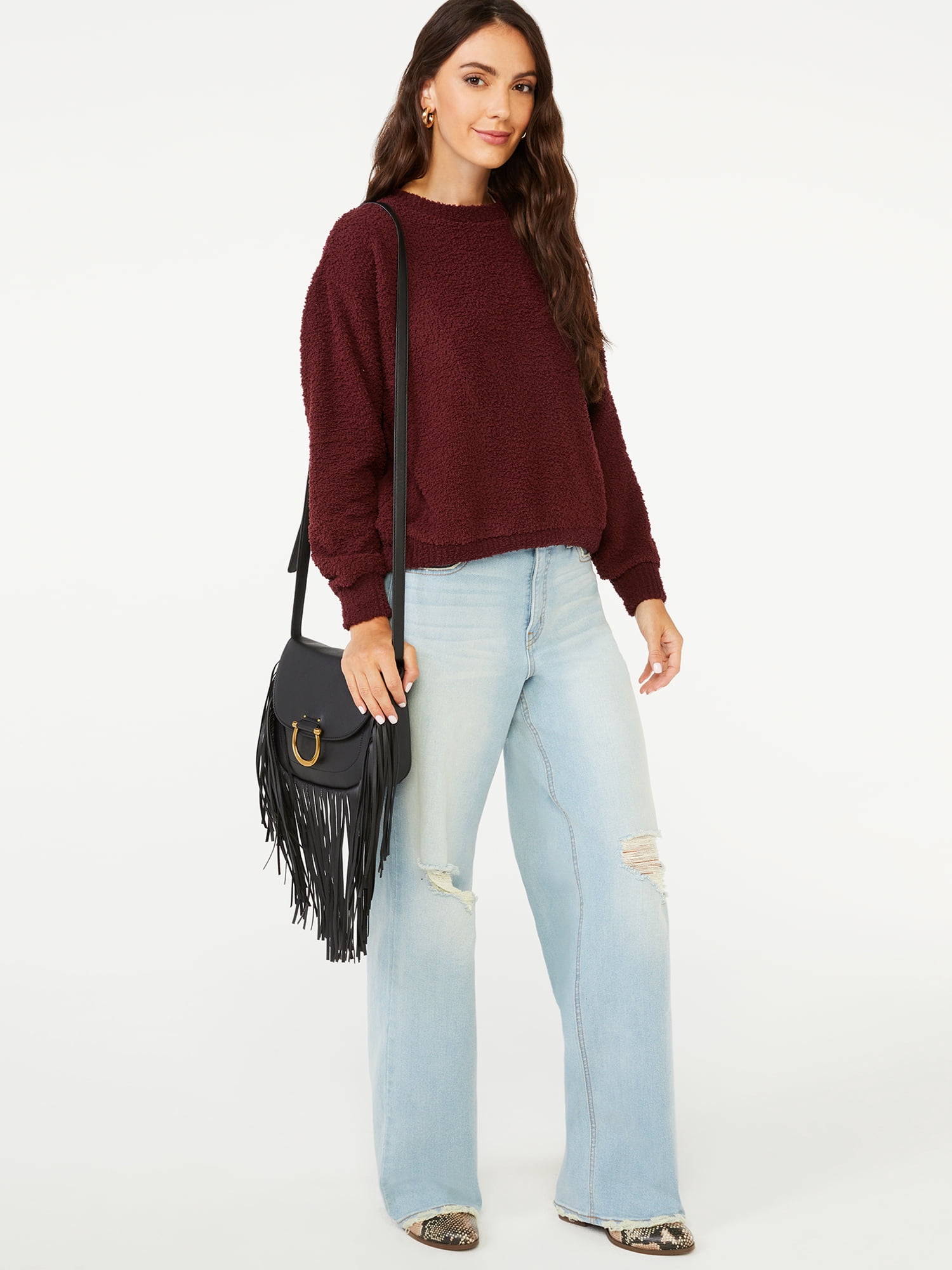 Scoop Women's Plush Sweatshirt