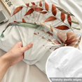 thumbnail image 4 of King Size Fitted Sheet Set - Green Orange Pumpkins Fall 3 Piece Bedding Sets 16" Deep Pocket Fitted Sheet with 2 Pillowcases, Thanksgiving Floral Botanical Brushed Microfiber Hotel Luxury Bed Sheets, 4 of 9