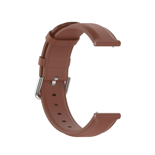 Fashionable and Durable 20mm Real Leather Round End Sweat Proof Watch Strap with Universal Compatibility and Exquisite Craftsmanship