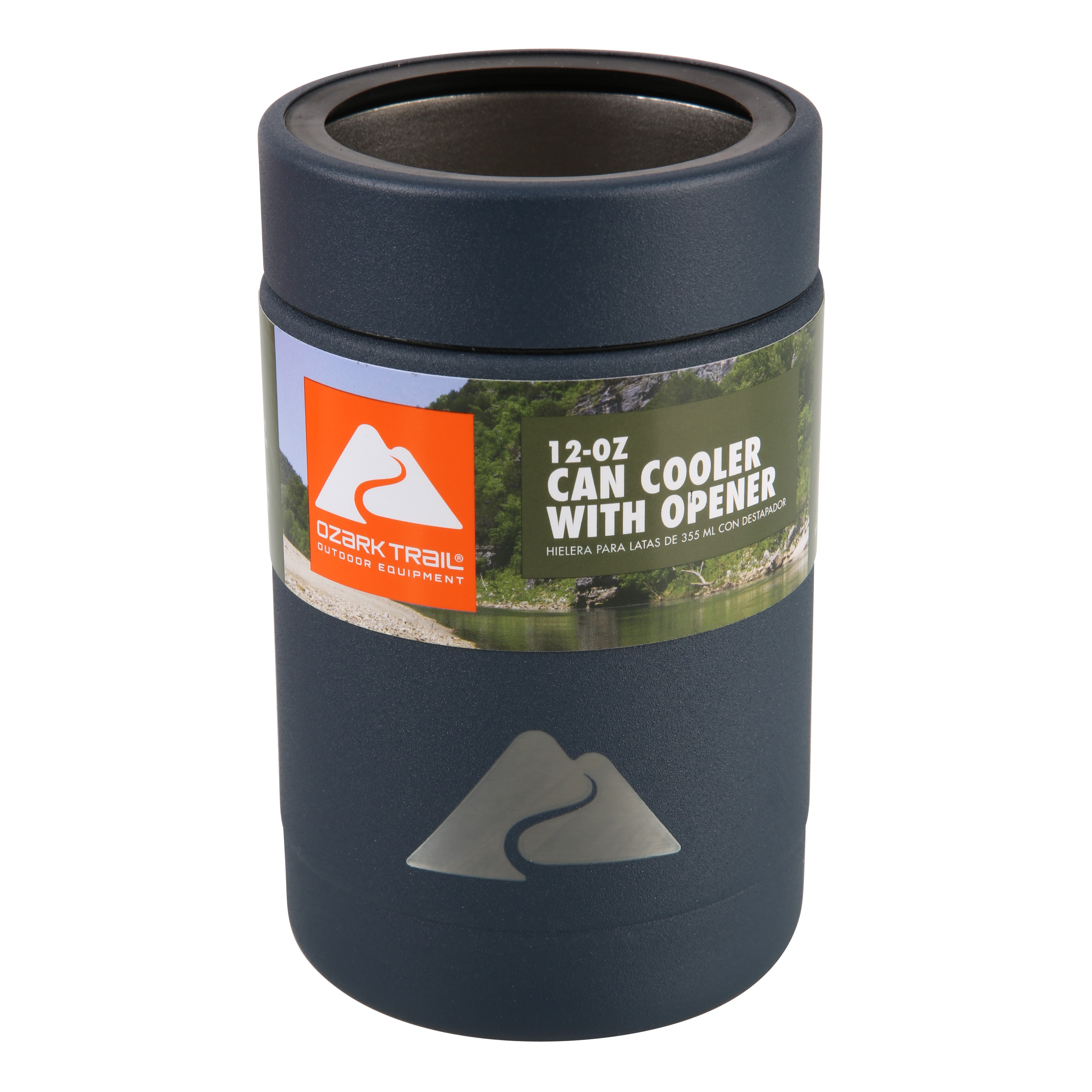 Ozark Trail 12-Oz Premium Vacuum Insulated Can Beer/Pop Coozie Cooler Bottle 