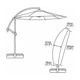 thumbnail image 4 of Fundas de sombrilla de patio de tela Oxford impermeables, funda protectora a prueba de viento y anti-UV para sombrillas de jardín al aire libre, funda de sombrilla de patio con diseño de cremallera y, 4 of 4