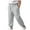 Grey, variant on Gubotare Boys Elastic Waist Pants Kids Cotton Kids Boys (Beige,11-12 Years)