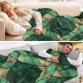 thumbnail image 5 of Celtic Knots Pattern Camping Blankets Bed Throws and Cozy Travel Blanket Fluorescence 70x55in Double Sided, 5 of 8