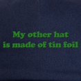 thumbnail image 2 of CafePress - Other Hat Made Of Tin Foil Cap - Adjustable 100% Brushed Unisex Casual Cotton Baseball Cap, Beige, 1, 2 of 2