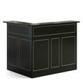 thumbnail image 7 of Spaco Corner Bar Cabinet with L-Shape Design, Bar Table with Multi-Level Storage, Corner Bar Table for Indoor as Home, Bar, Kitchen, Black, 7 of 7