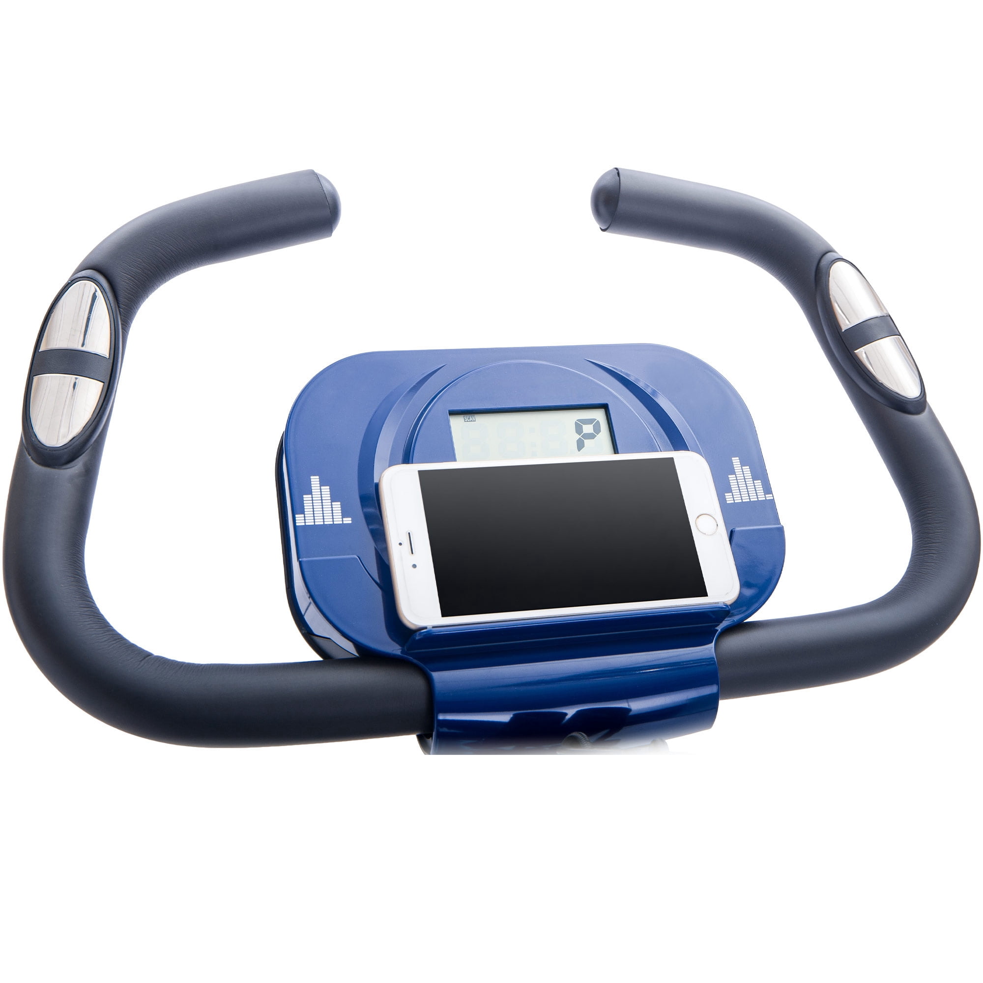 LiviNest 2-in-1 Folding Exercise Bike: Upright & Recumbent X-Bike for Home Gym - 16-Level Magnetic Resistance for Cardio & Low-Impact Workouts - Space-Saver Design Folds to 9" Wide with Transport Whe