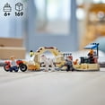 thumbnail image 4 of LEGO Jurassic World Atrociraptor Dinosaur: Bike Chase Set 76945, Dinosaur Toys for Boys, Girls, Kids Age 6 Plus, with 3 Dino Figures and Toy Motorcycle, 4 of 8