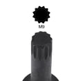 thumbnail image 3 of Unique Bargains M9 Impact Spline Bit Socket, 3/8' Square Drive 60mm Length CR-MO Metric Sizes, 3 of 5
