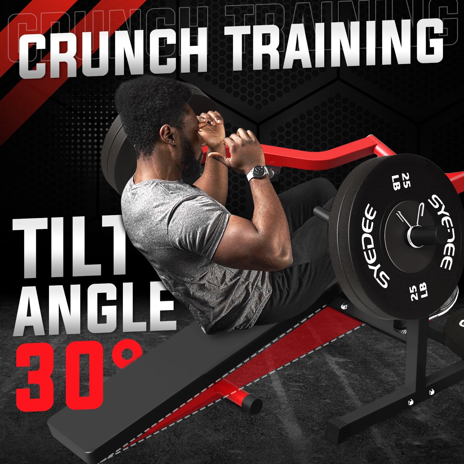 Syedee All-in-One Home Gym System with Folding Chest Press – 90+ Exercises in One Space-Saving Machine