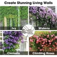 thumbnail image 5 of VIVOSUN Wire Trellis Kit with 20 Adjustable Set Holders and 98.4ft Wire Rope, 316 Stainless Steel Espalier Cable Trellis Kit with Adjustable Spacing for Climbing Plants, Vines and Green Wall, 5 of 7