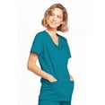 thumbnail image 5 of Cherokee Workwear Core Stretch Women's Scrubs Top Mock Wrap 4728, 5 of 6