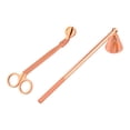 thumbnail image 4 of DOLITY Metal Candle Accessory Set, Candle Wick Dipper, Cutter Tool Extinguisher Candle Rose Aureate, 4 of 9