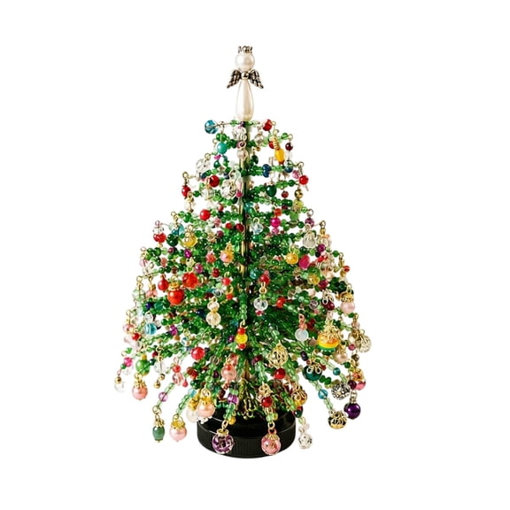 DIY Beaded Christmas Tree Kit â Create Your Own Holiday Decoration, Handmade Bead Christmas Tree Making Kit,Holiday DIY Decoration Gift for Craft Lovers