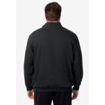 thumbnail image 4 of KingSize Men's Big & Tall Fleece 1/4 Zip Sweatshirt, 4 of 4