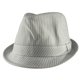 thumbnail image 1 of Sombrero de fedora de pisado de cabeza superior - Blanco - grande-x-grande TOP HEADWEAR Sombrero de fieltro, 1 of 2