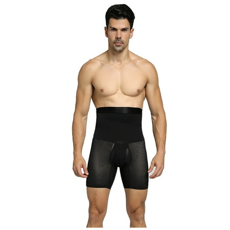 

THE WILD Men s Leisure Men s breathable high waisted body shaping abdominal girdle underwear