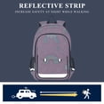 thumbnail image 5 of FORMRS School Backpack 17" Student Travel Bag with Laptop Compartment, Ice Cream Rainbow Pattern, 5 of 7