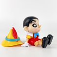 thumbnail image 4 of Marioneta de Pinocho, crayón Shin-chan, decoración de consola central, caja ciega, adorno de Gacha, adorno de coche a la moda, modelo de mano, 4 of 5