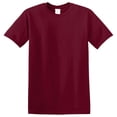 thumbnail image 6 of Gildan Short Sleeve Crewneck T-Shirt, Garnet Size-XL, Men's Classic Fit Comfort Tee, 100 Heavy Cotton, Arts and Craft Shirt, 6 of 6