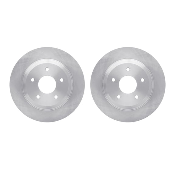 Dynamic Friction Company Rear Brake Rotors 6002-47022