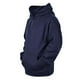 thumbnail image 1 of Sudadera con capucha para hombre, informal, a la moda, lisa, con cremallera, de manga larga, con bolsillo, de poliéster, 1 of 6