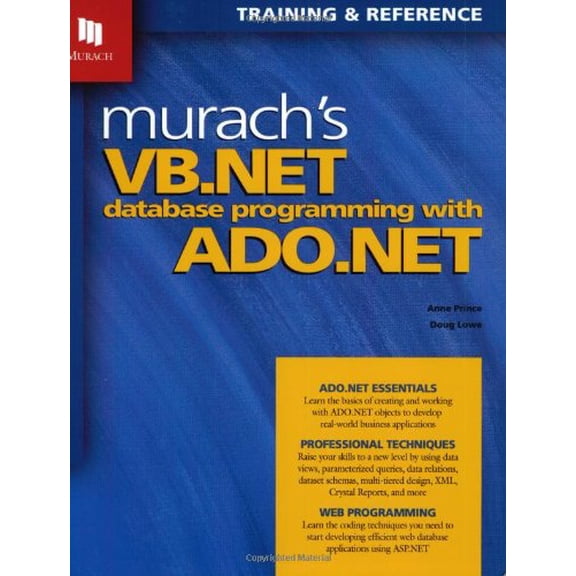 Pre-Owned Murach's VB .Net Database Programming with ADO .Net (Paperback) 1890774197 9781890774196